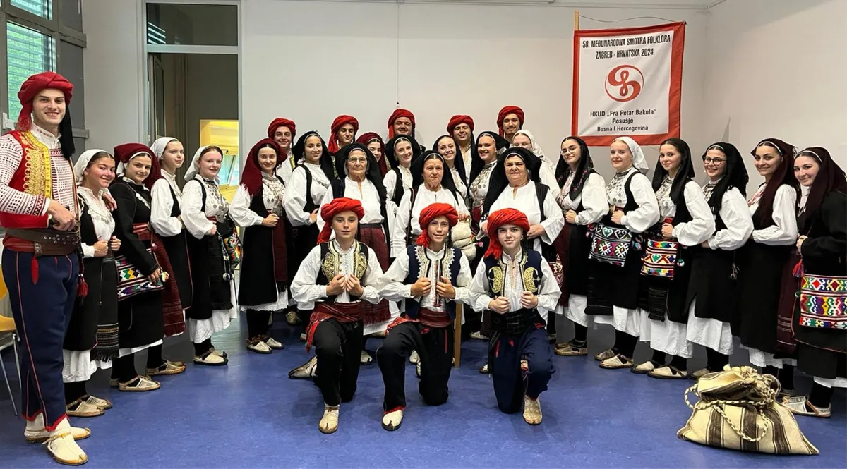 HKUD fra Petar Bakula jedini iz BiH na 58. Međunarodnoj smotri folklora u Zagrebu