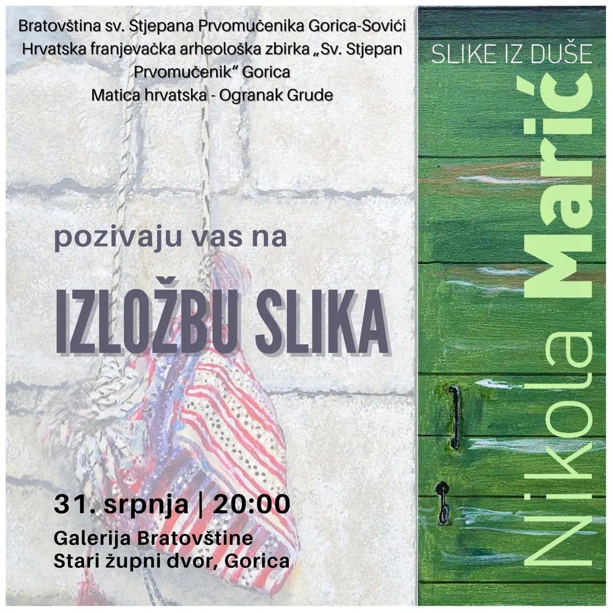U župi Gorica-Sovići izložba slika i koncert klapa 1