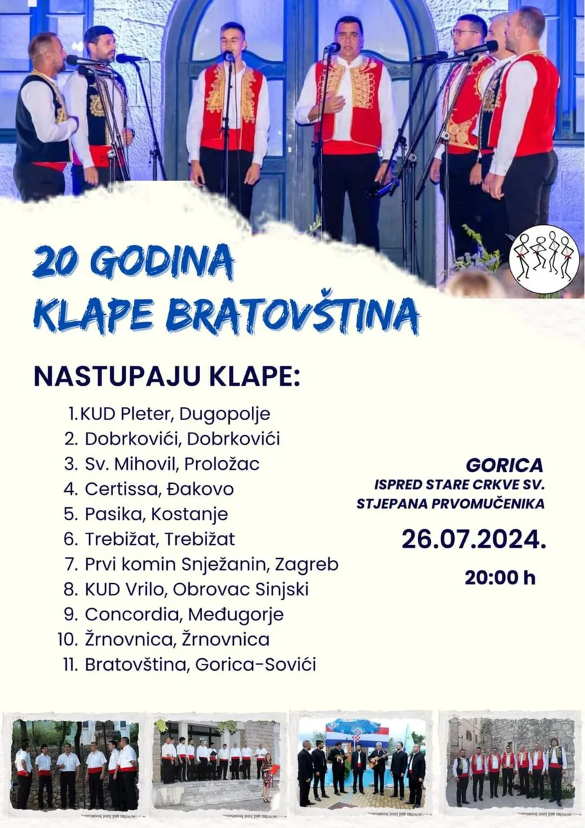 U župi Gorica-Sovići izložba slika i koncert klapa 2