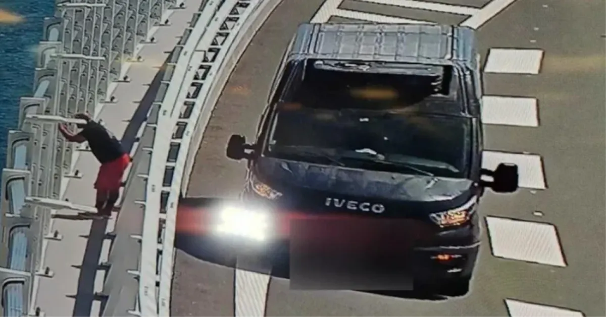 'Kolumbo' otkrio Pelješki most i zaustavio auto na njemu... HAK: Neprihvatljivo ponašanje, ugrozio je živote