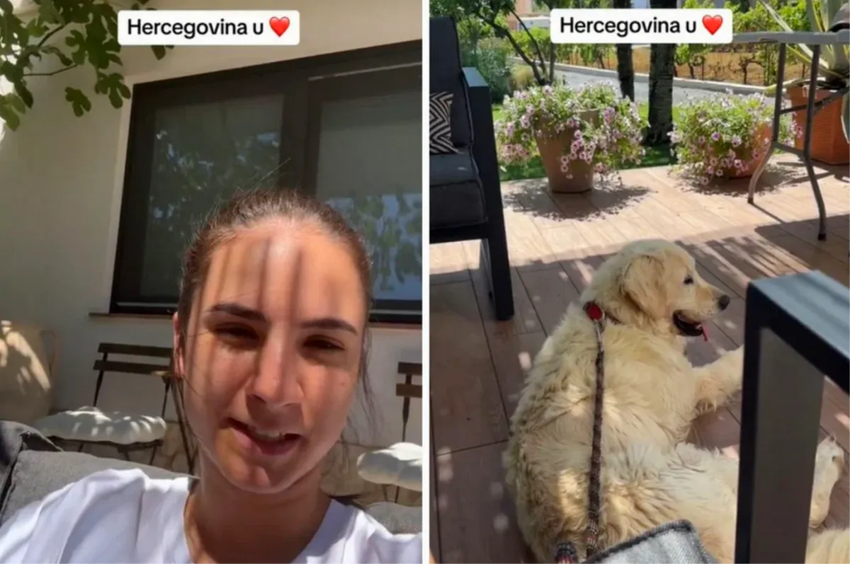 Laura svoje razloge zašto voli Hercegovinu završava sa jednom kratkom rečenicom: ''Život je lijep''