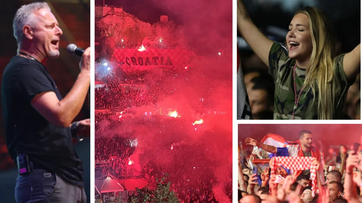 FOTO/VIDEO: Thompson održao koncert za pamćenje u Imotskom! Gotovo tri sata pjevao i završio s 'Vjetre s Dinare' 