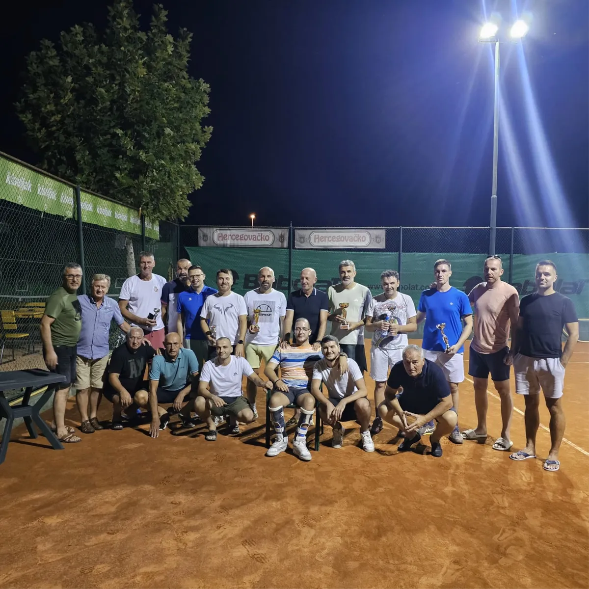 FOTO - Završen 12. LOVRIN CUP 2024. u organizaciji TK Grude! Bivši trener Dinama Zoran Mamić slavio u paru s Brkićem