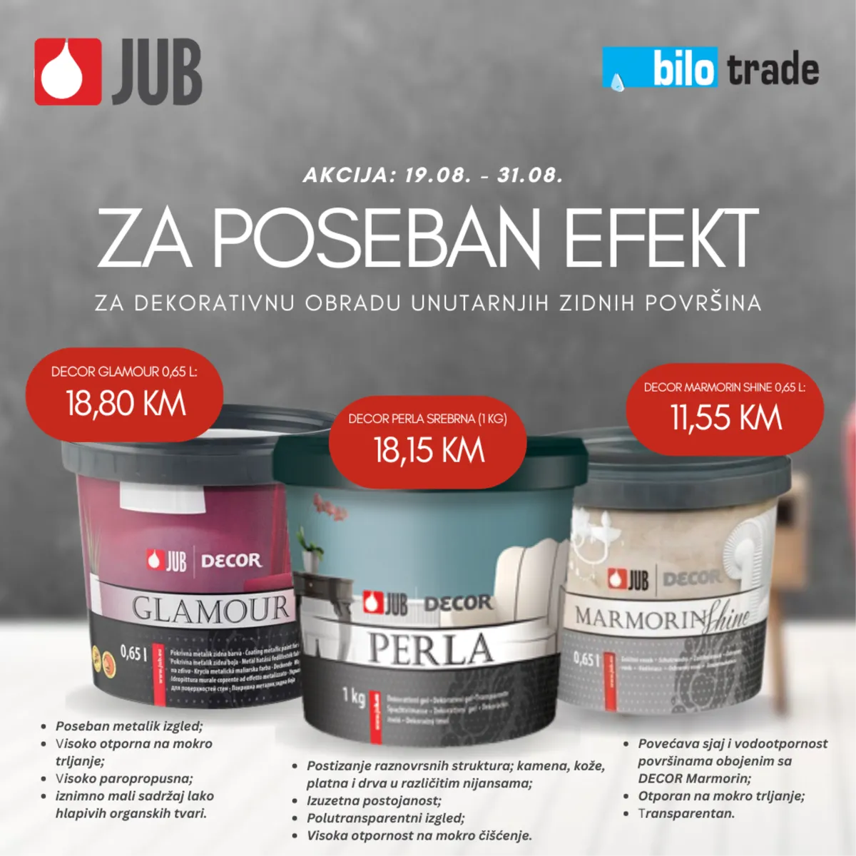 U Bilo tradeu svakog tjedna akcija je jedna!