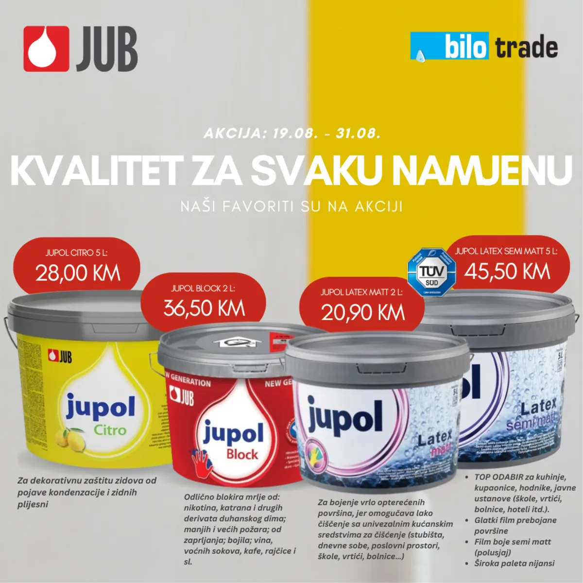 U Bilo tradeu svakog tjedna akcija je jedna! 3