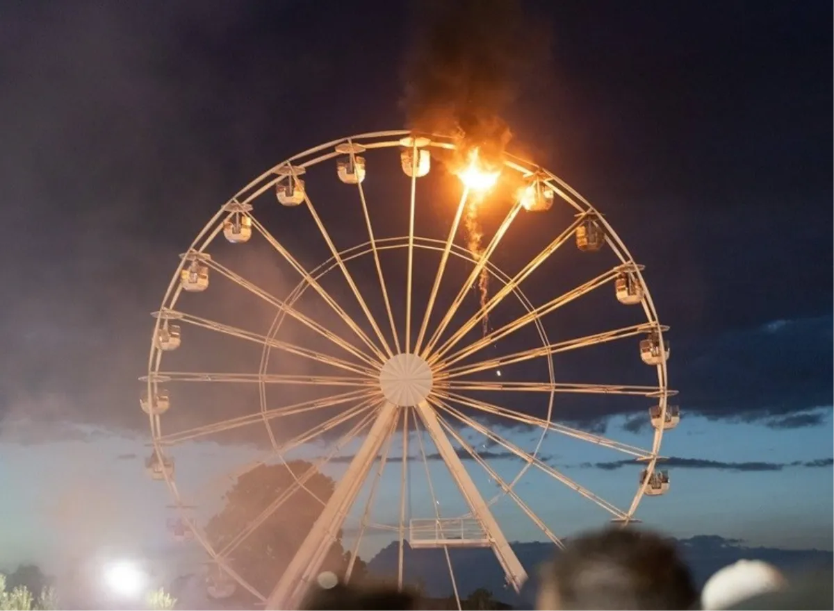 Zapalio se panoramski kotač na glazbenom festivalu u Njemačkoj, oko 30 ozlijeđenih