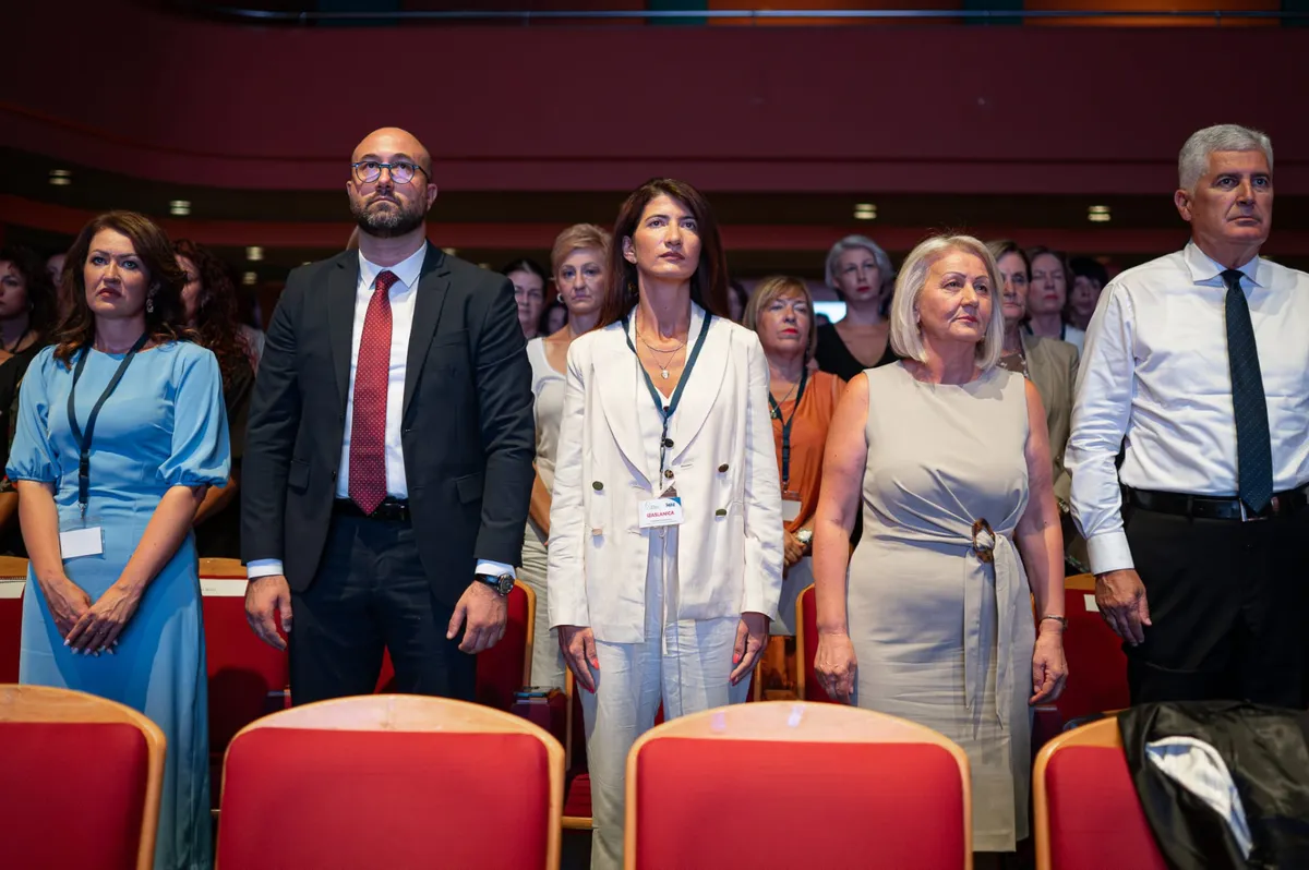 Ana Andrić predsjednica, Daniela Perić zamjenica predsjednice Zajednice žena HDZ-a BiH ''Kraljica Katarina Kosača'' 1