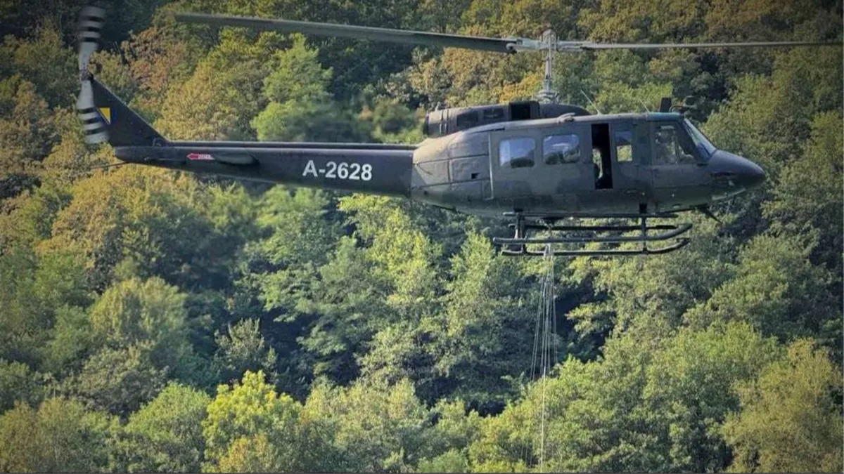 Hercegovina: Helikopter Oružanih snaga s četiri vojnika pao u jezero
