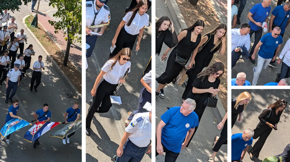 FOTO: Mimohod povodom obljetnice nositelja ratnih odličja HVO-a u Mostaru