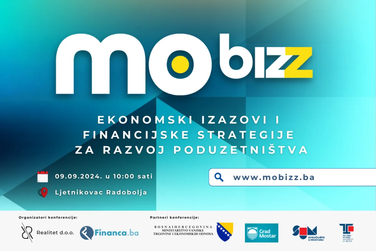 MOBIZZ 2024: Mostar postaje središte financijsko - ekonomskih događanja