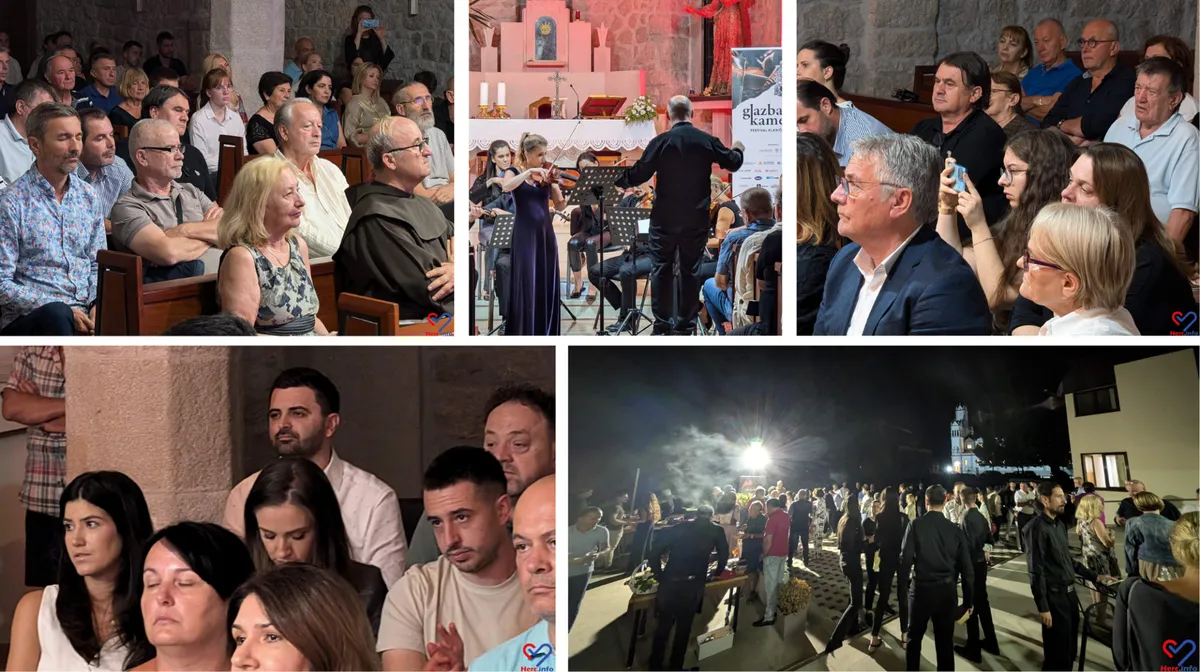 FOTO: Glazba na kamenu ispunila crkvu svete Kate u Grudama, puk uživao u najljepšim zvukovima