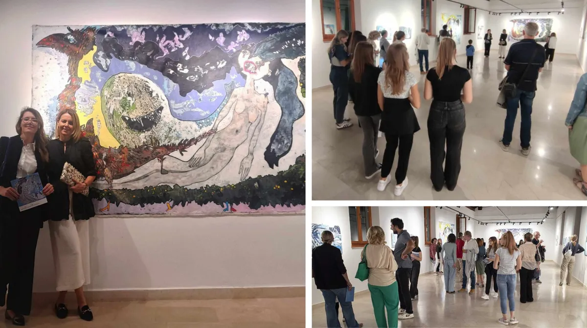 FOTO: U Galeriji Kninskog muzeja otvorena izložba slika Andrijane Mlinarević-Cvetković