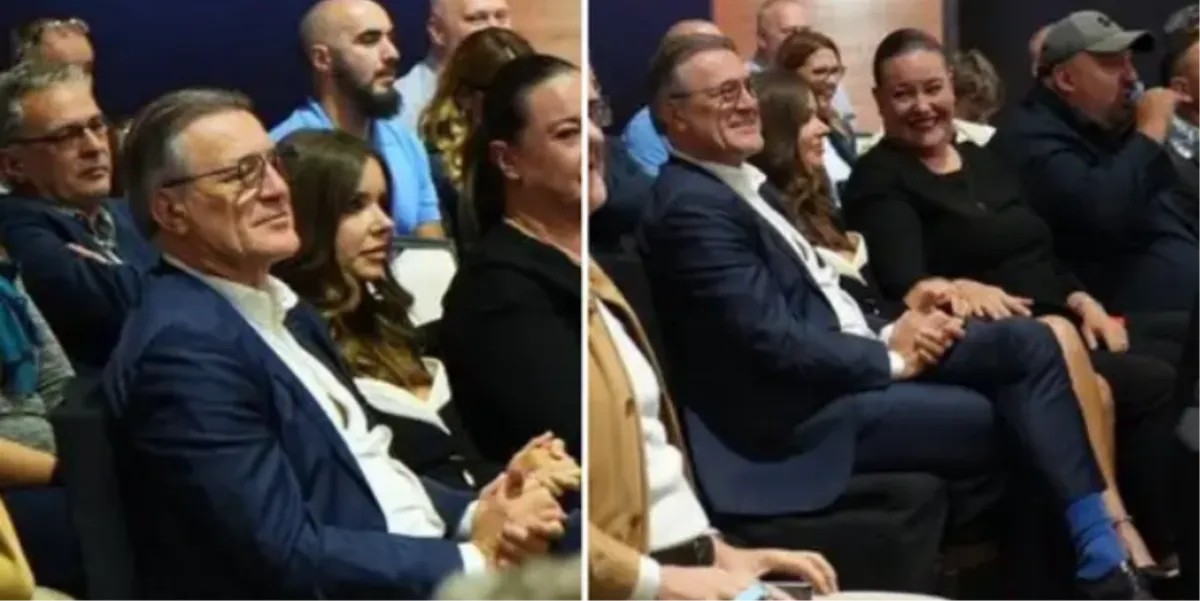 Zdravko Mamić i supruga Jelena došli na premijeru filma o Vahi