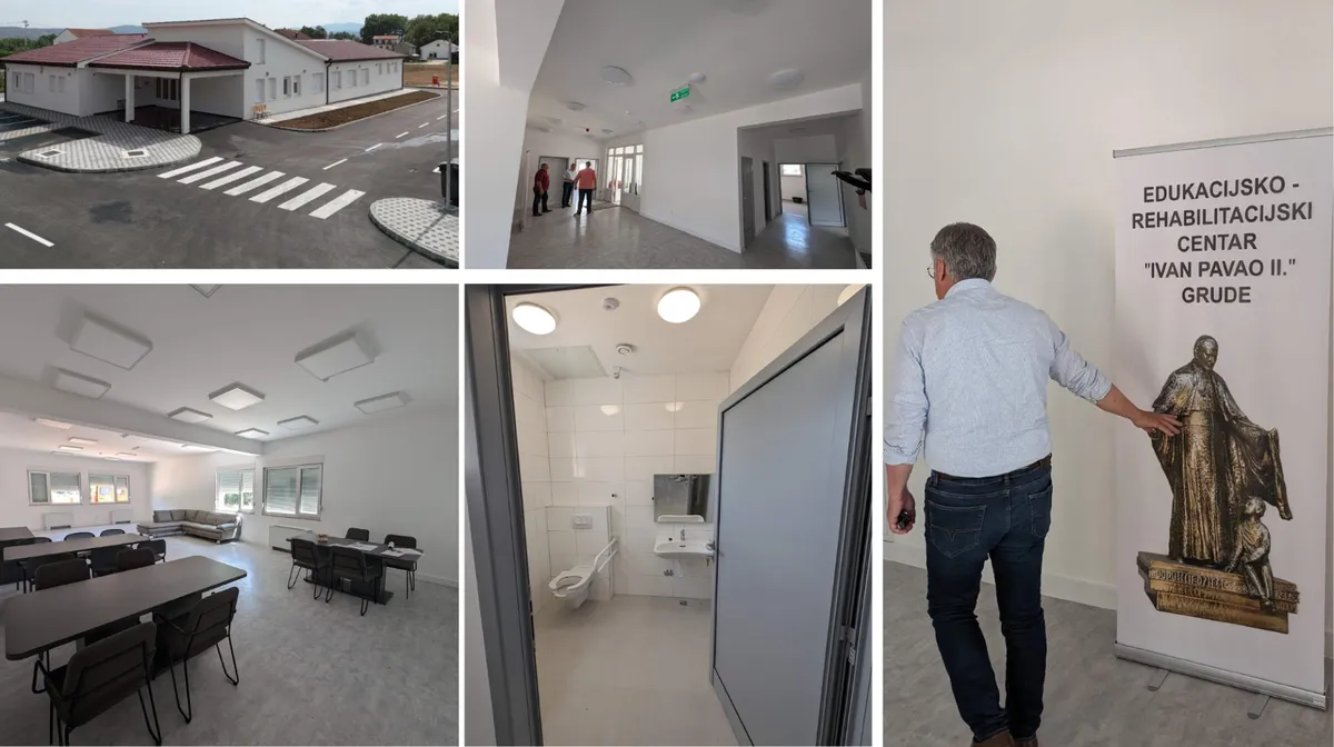 FOTO: U ponedjeljak svečano otvaranje Edukacijsko-rehabilitacijskog centra Ivan Pavao II