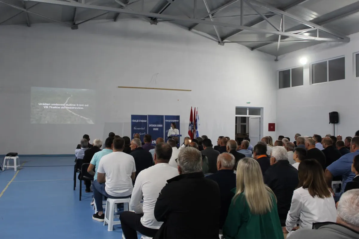 FOTO: Skupovi HDZ-a u Tihaljini i Mamićima! Grizelj: Jedina smo politička opcija koja može povezati sve razine vlasti 4