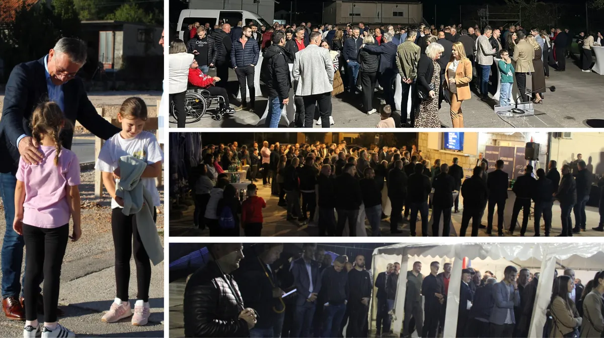 FOTO: Grizelj i kandidati HDZ-a BiH Grude upoznali žitelje s projektima, ovog petka završni skup u Grudama
