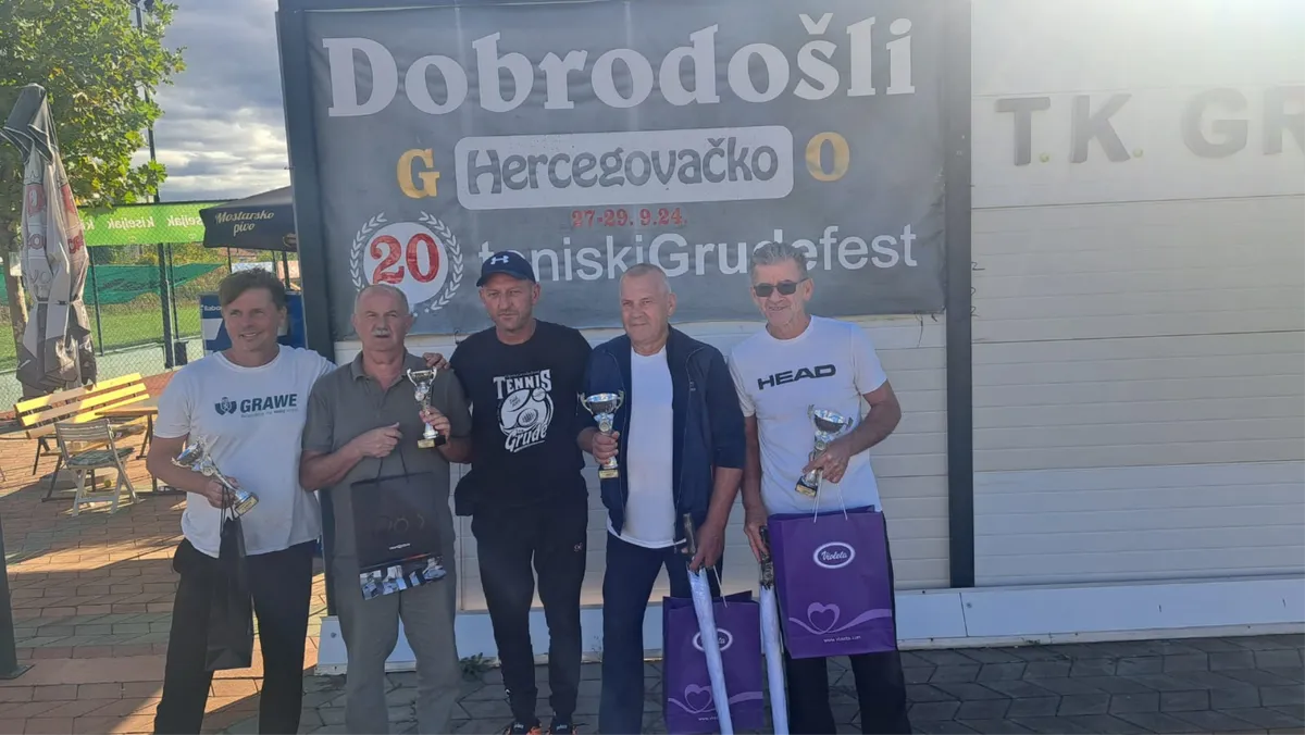 Završen jubilarni 20. teniskiGRUDEfest 2024. FOTO 11