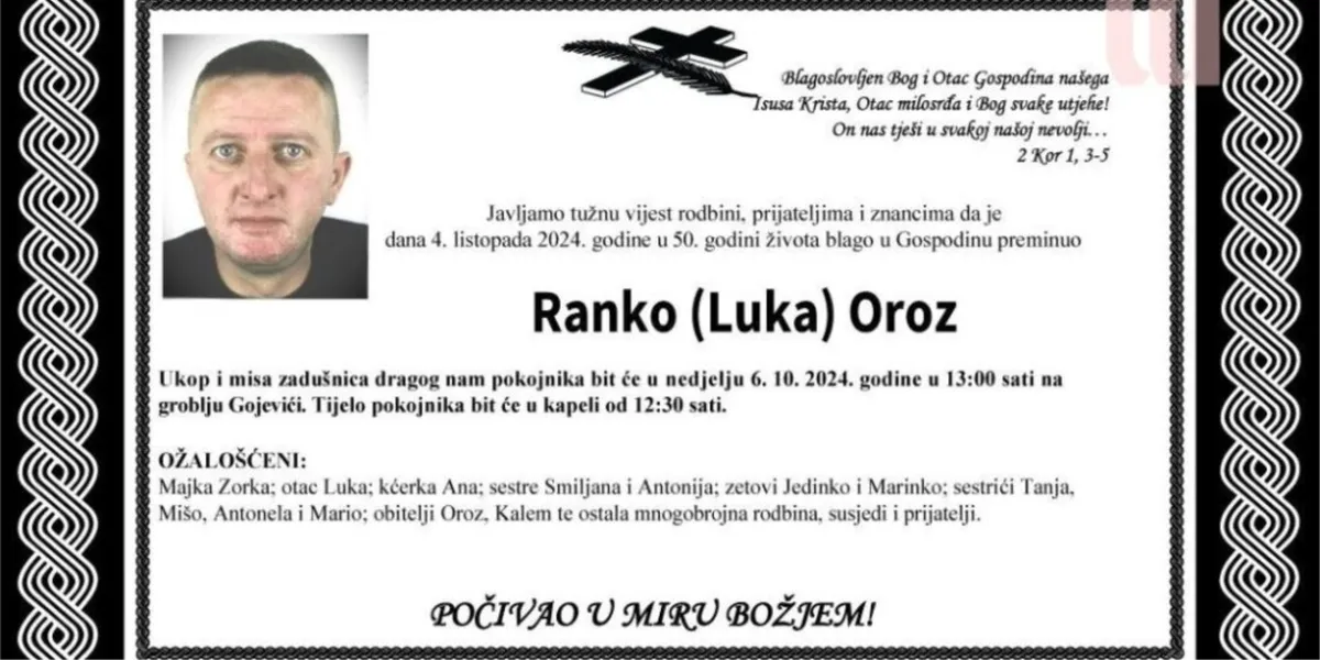 Fojnica se oprašta od svog Ranka! Stradali u poplavama uvijek je bio spreman pomoći drugima 1