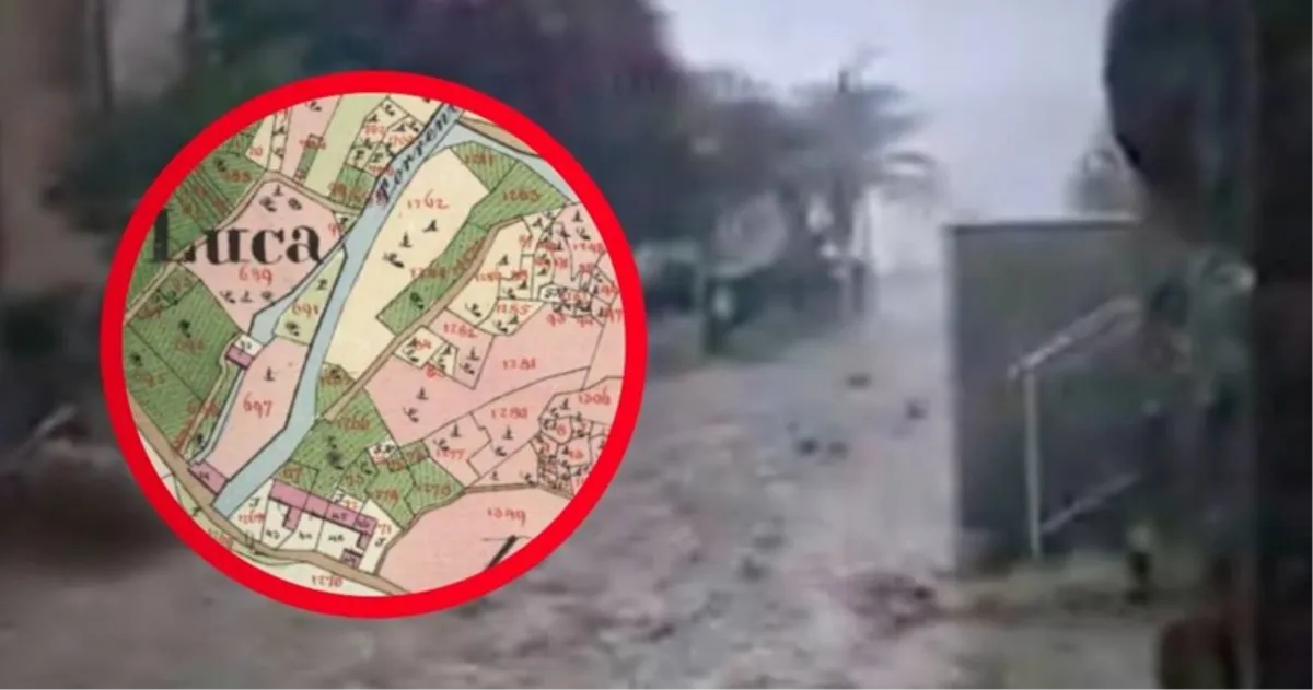 Gdje je vrlo, vrit će... ulica kod Makarske koja je jučer potopljena u Austro-Ugarskoj bila potok