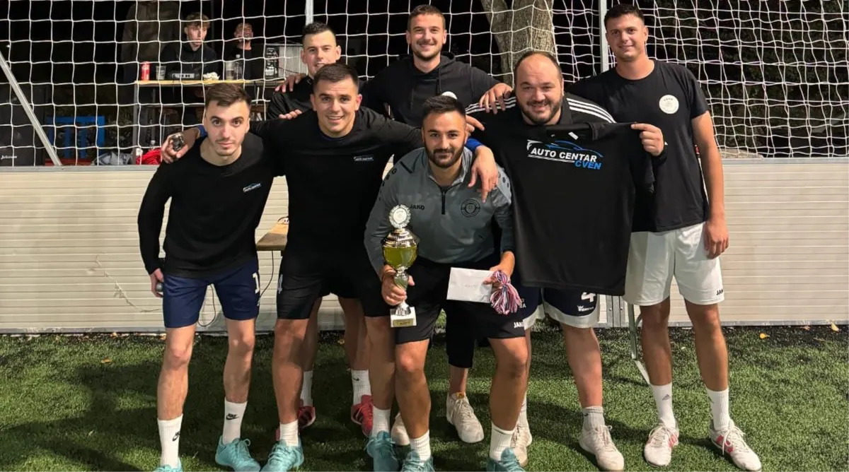 Cageballašima pehar za prvaka i u Cisti Provo! Brane, Ivan, Tomo, Manćo i Nino uzeli krunu za AC Cven