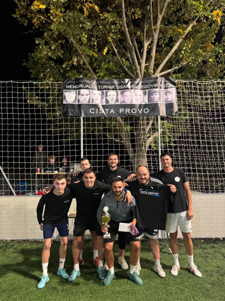 Cageballašima pehar za prvaka i u Cisti Provo! Brane, Ivan, Tomo, Manćo i Nino uzeli krunu za AC Cven 3