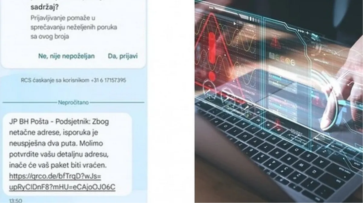 Jeste dobili SMS poruku? Žitelji BiH na udaru prevaranata, Policija uputila upozorenje