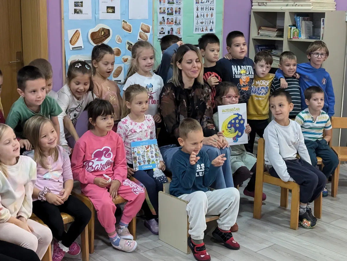 Djecu oduševila slikovnica Andrijane Mlinarević Cvetković – kroz 'Mjesečara' oživljavaju stihovi velikog A. B. Šimića 4