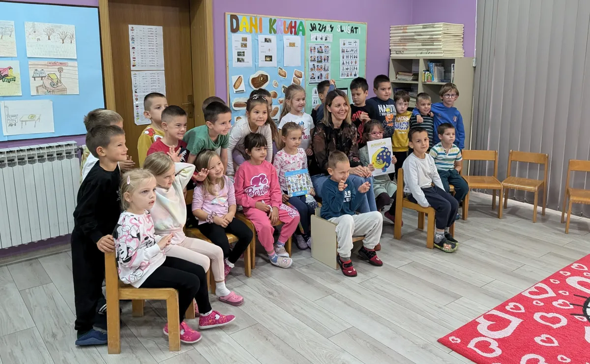 Djecu oduševila slikovnica Andrijane Mlinarević Cvetković – kroz 'Mjesečara' oživljavaju stihovi velikog A. B. Šimića 5