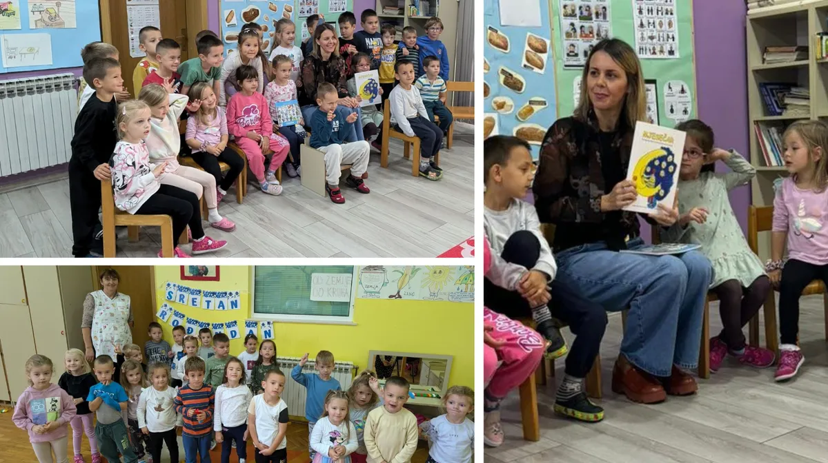 Djecu oduševila slikovnica Andrijane Mlinarević Cvetković – kroz 'Mjesečara' oživljavaju stihovi velikog A. B. Šimića