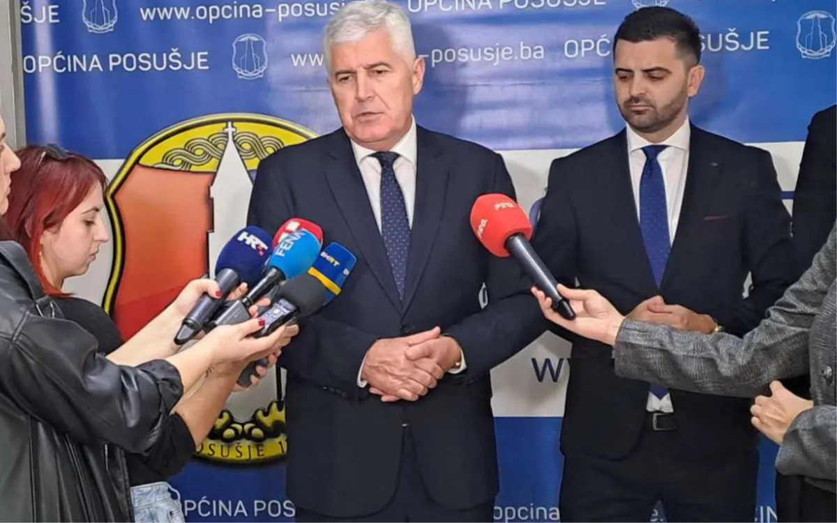 Čović: Posjeta Ursule von der Leyen govori dovoljno o stajalištu EU prema BiH