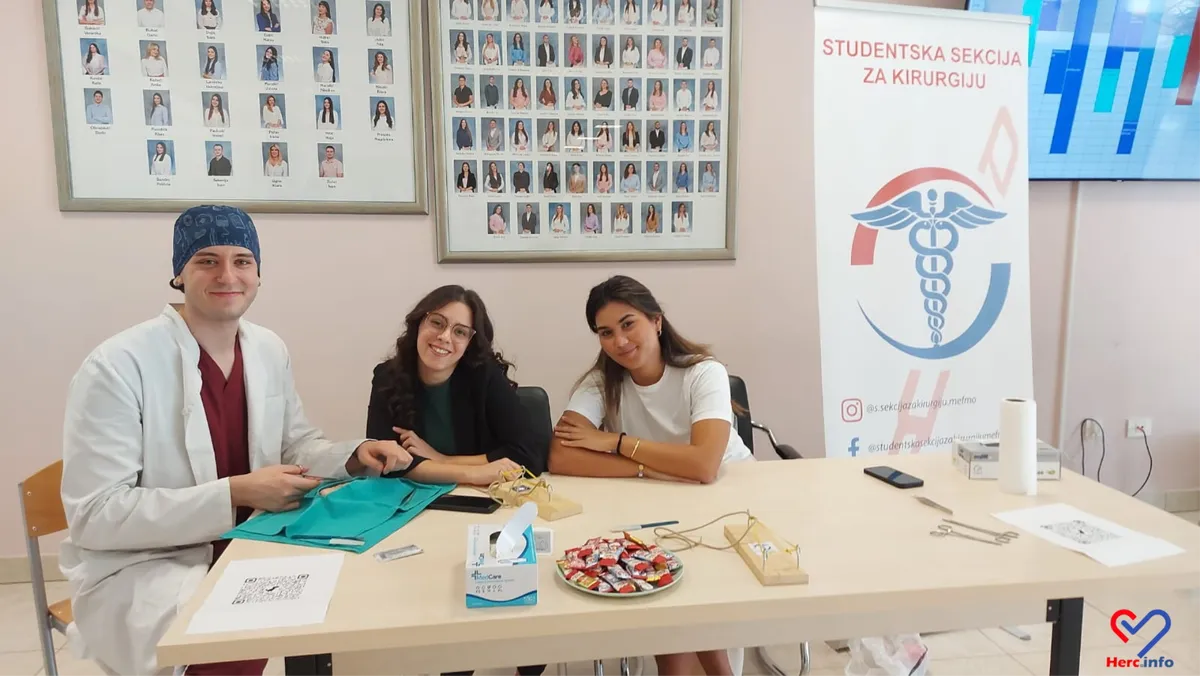 FOTO: Sajam sekcija na Medicinskom fakultetu u Mostaru uspješan i raznolik 1