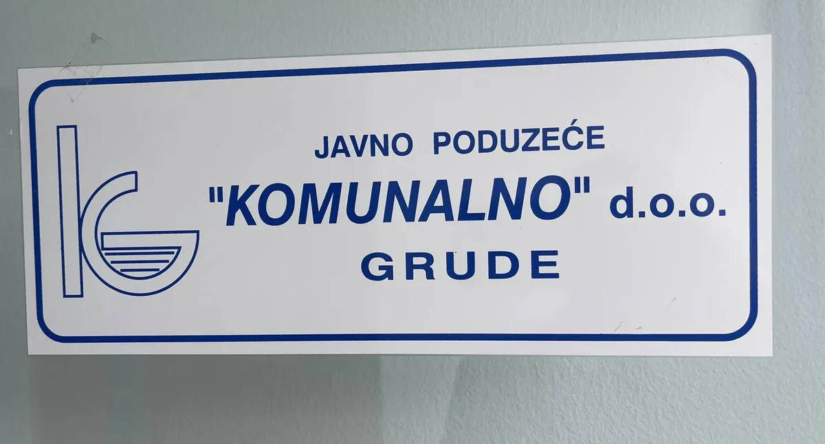 JP Komunalno Grude - Obavijest o odvozu otpada