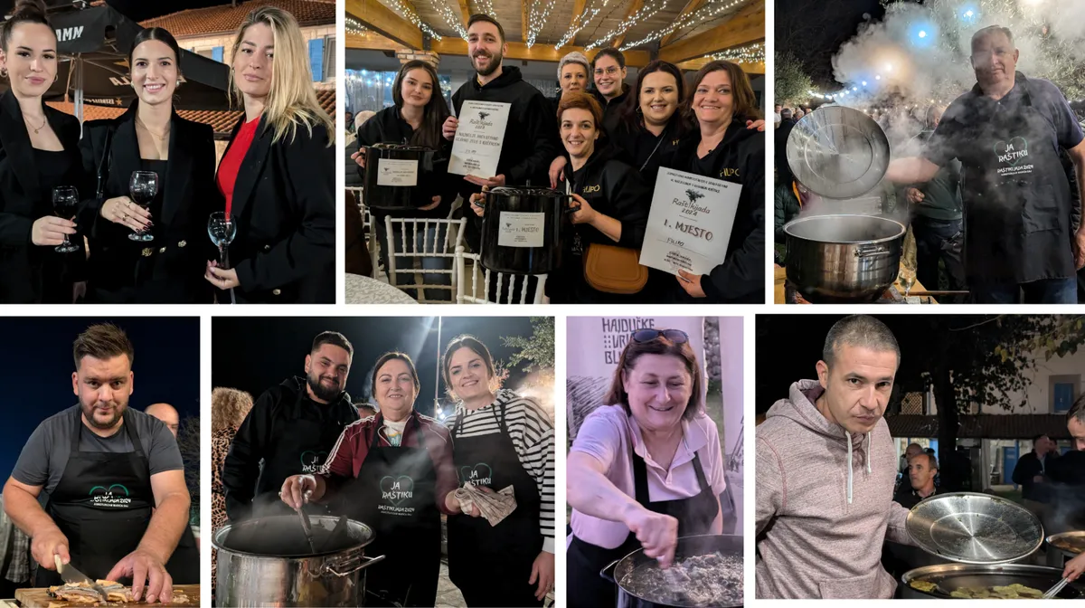 FOTOGALERIJA: Raštikijadu, osim izvrsne raštike, uveličali i dimljena riba, čvarci, pršut...