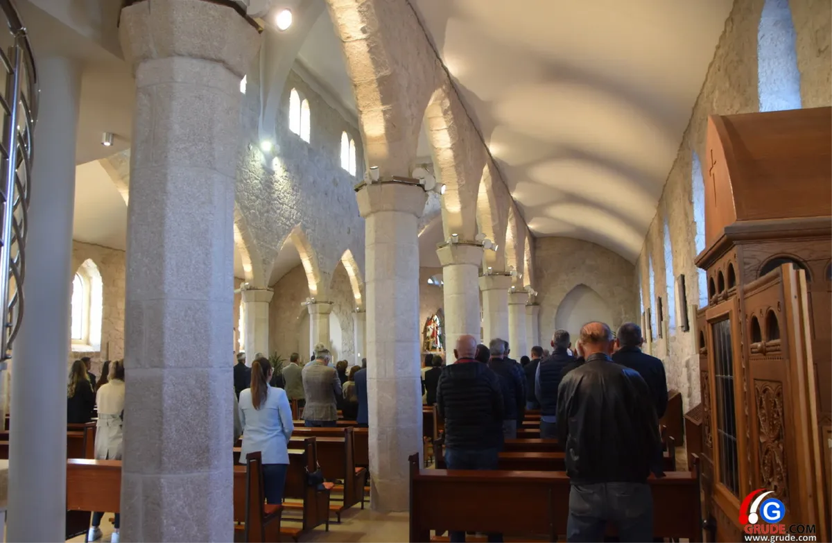 FOTO: Na svetoj misi sjetili se svih branitelja s područja općine Grude koji su kroz povijest branili hrvatski dom 1