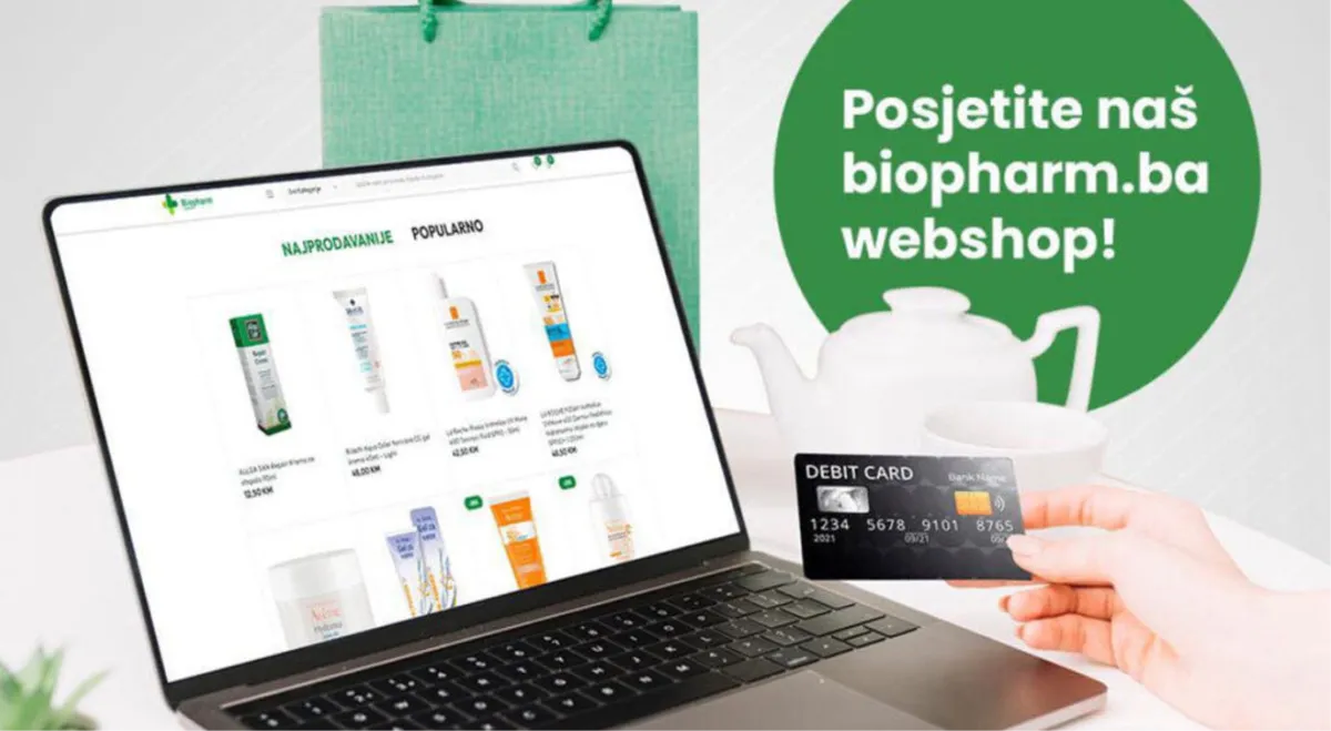 Pratite aktualne ponude u web shopu Biopharm ljekarni