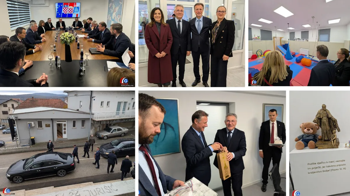 FOTO: Jandroković u Grudama! Projekti i ovdje i u ostatku Hercegovine imaju podršku Hrvatske