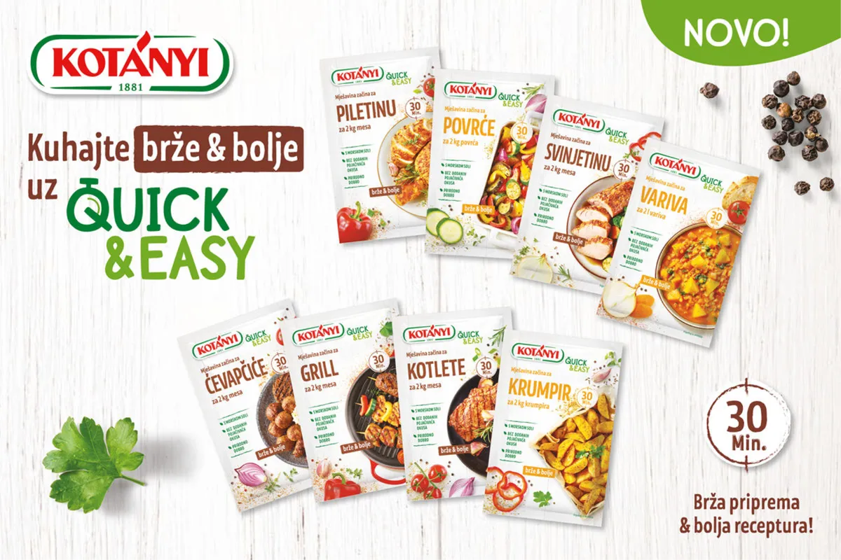 Pred vama je vikend: Tri top recepta za tri dana pravog odmora uz Quck & Easy