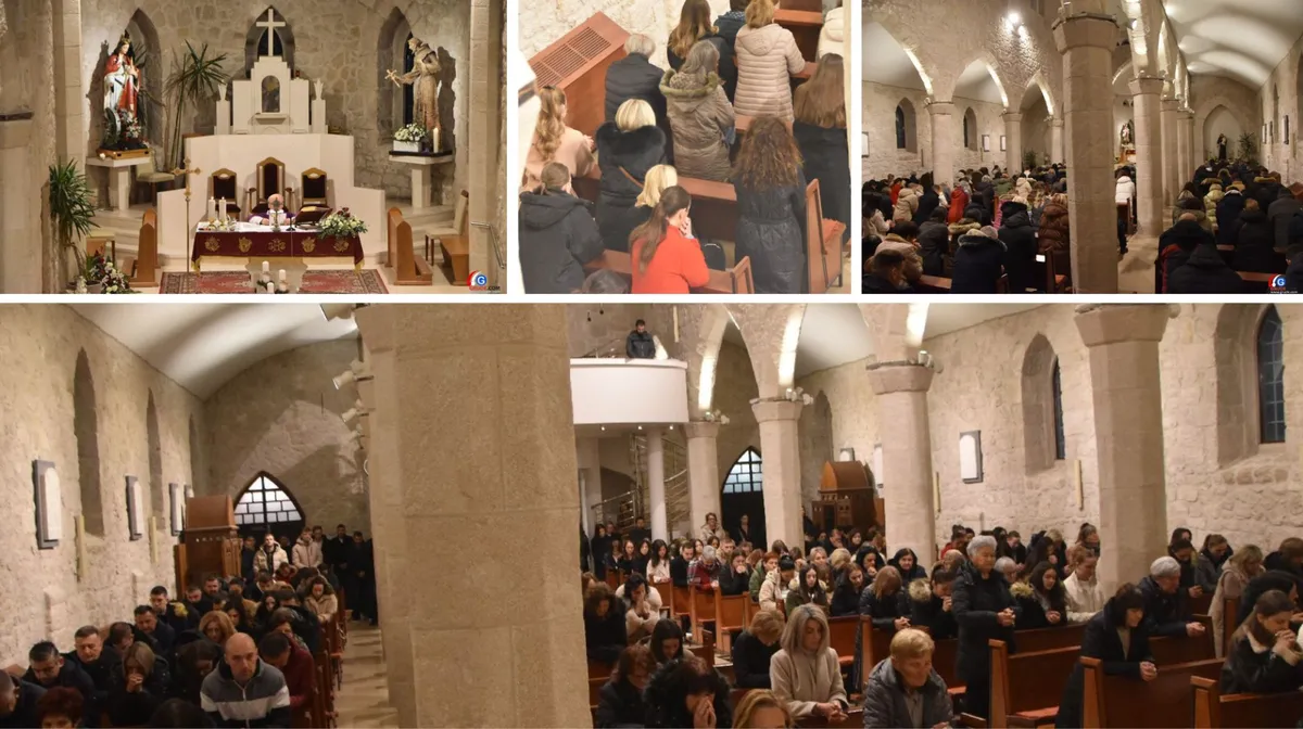 FOTO: Grude počele dan SVETOM MISOM ZORNICOM, župnik molio za nakanu svojih vjernika
