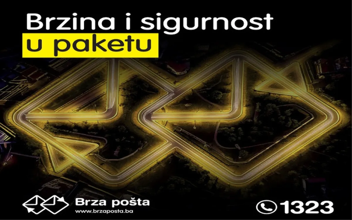Brzina i sigurnost u paketu – Brza pošta 1323