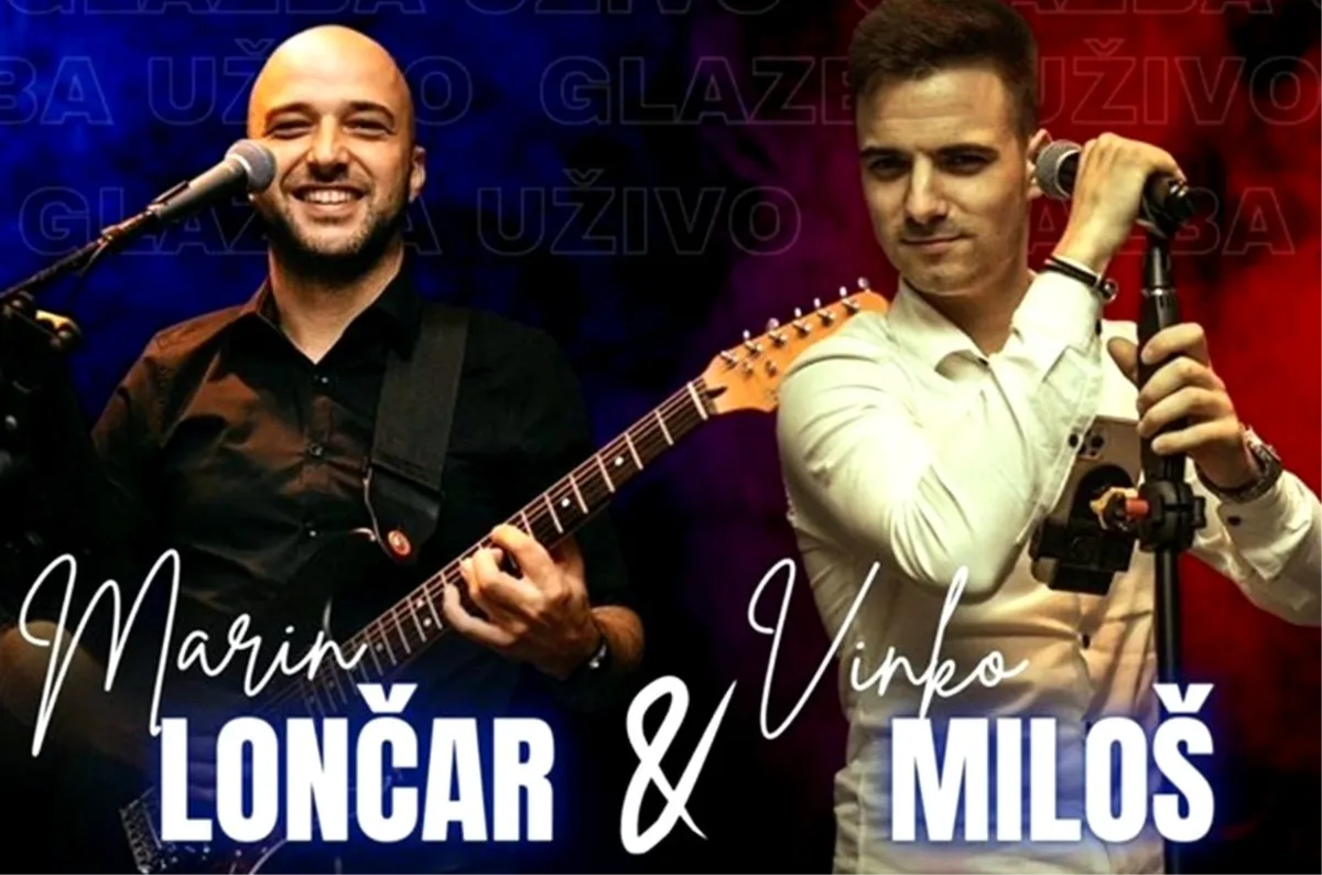 Vinko Miloš i Marin Lončar u caffeu Victoria Grude