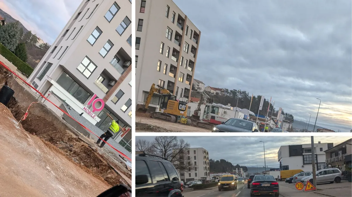 FOTO: Noć na glavu i udri! Jutros kroz Široki Brijeg usporen promet, ali je urađeno što je planirano