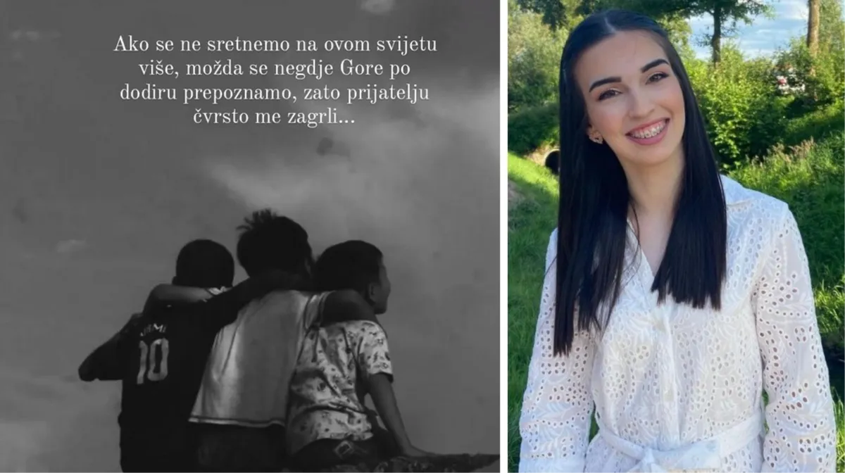 Anđela Pejić: Prijatelju, čvrsto me zagrli