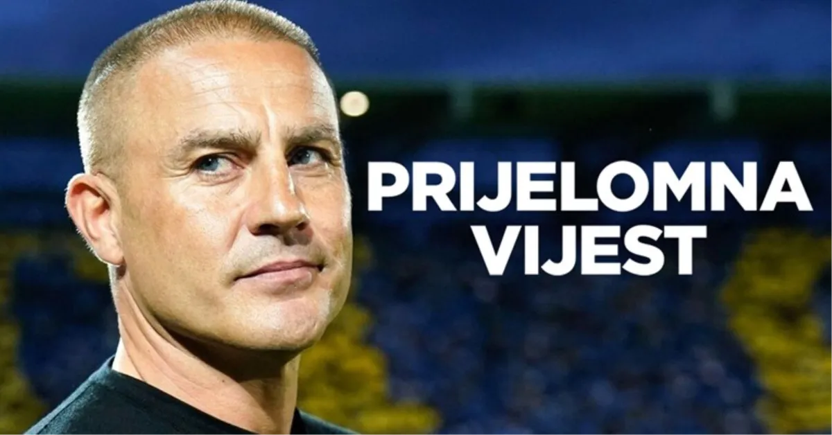 Bjelica je bivši! Fabio Cannavaro novi trener Dinama! 1