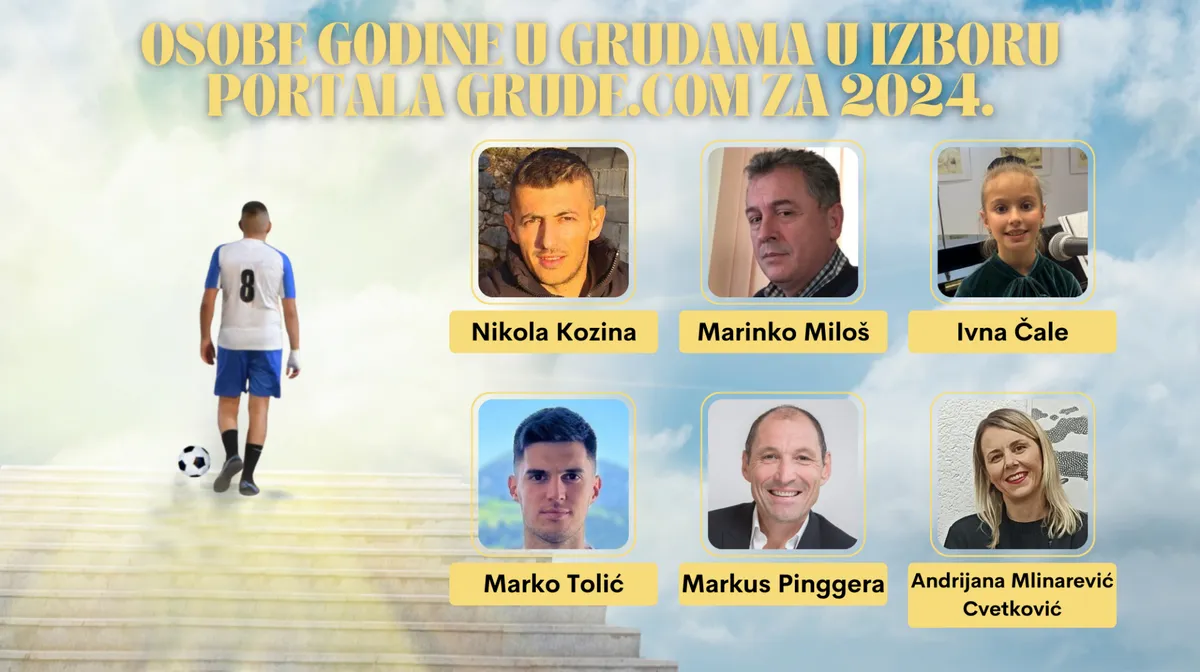 Osobe godine u Grudama 16. put! Objavljujemo laureate za 2024. godinu