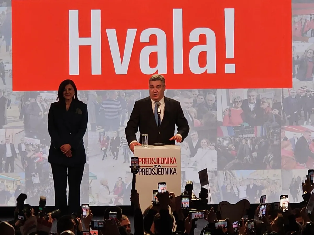 Milanović je pobijedio i zahvalio Bosni i Hercegovini, ali i članovima i biračima HDZ-a