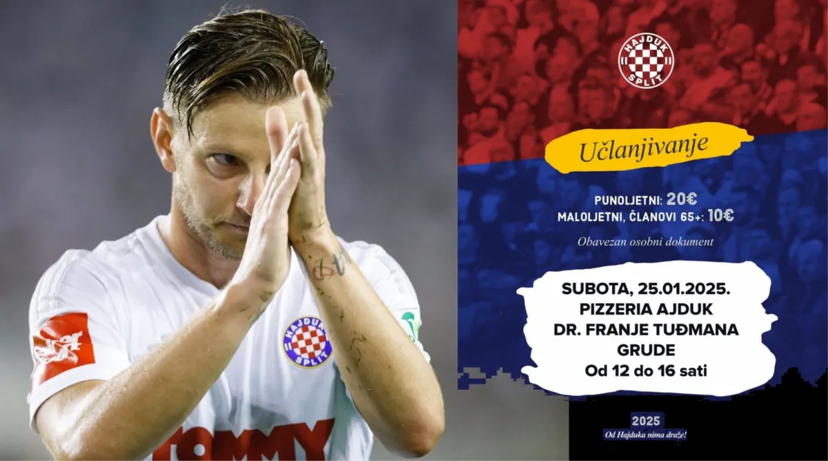 Pod sloganom „Od Hajduka nima draže!“ 25. siječnja, u Grudama javno učlanjenje navijača u voljeni klub