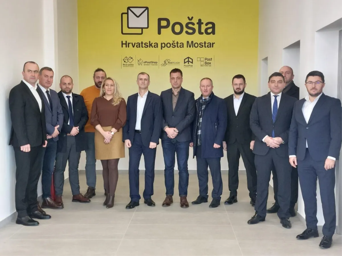 Hrvatska pošta Mostar domaćin sastanka Uprava tri javna poštanska operatera