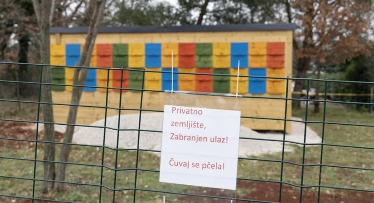 Ilegalni graditelji prosvjeduju u Umagu, jedan ''pretvorio'' apartman u košnice za pčele pa pričao da je pčelar