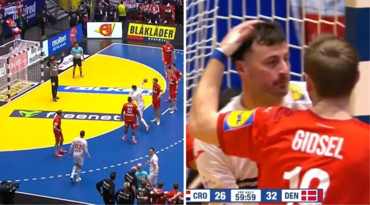 Dirljiv trenutak: Danci se sklonili da Duvnjak zabije zadnji gol za Hrvatsku i zatvori Svjetsko prvenstvo