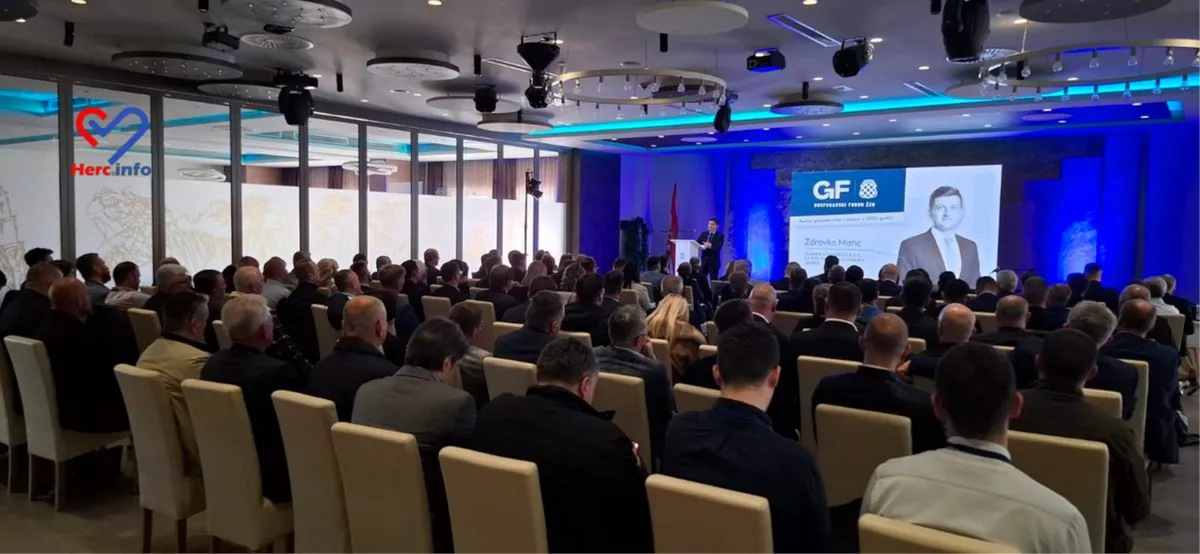 (FOTO) Zdravko Marić na Gospodarskom forumu ZHŽ-a: Inflacija i dalje predstavlja izazov, važno je naći rješenja koja će potaknuti rast! 2